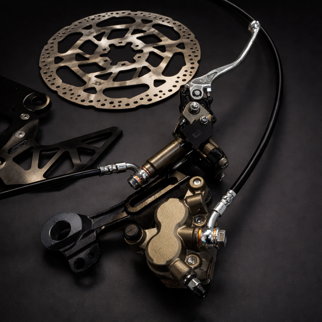 RESELLER Surron / Eride Moto Rear Brake Kit- 2 LEFT READY TO SHIP (Copy)